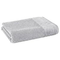 DUSCHTUCH Popcorn 70x140 cm Hellgrau - Hellgrau, Basics, Textil (70/140cm)