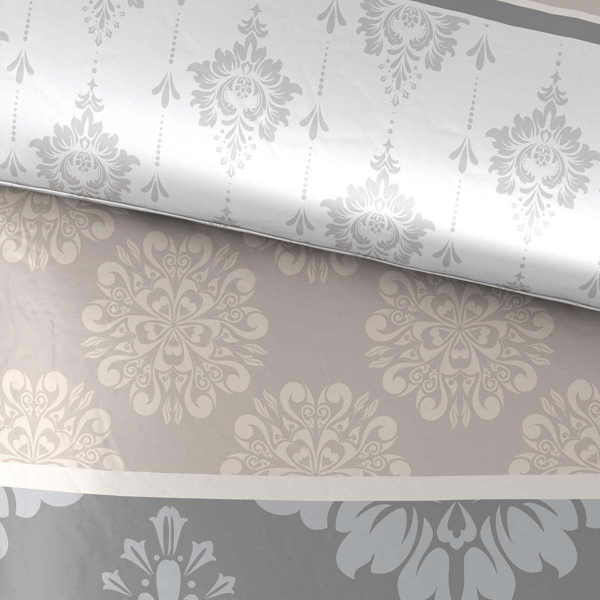 POSTEĽNÁ BIELIZEŇ YVONNE - sivá, Konventionell, textil (140/200cm) - Modern Living