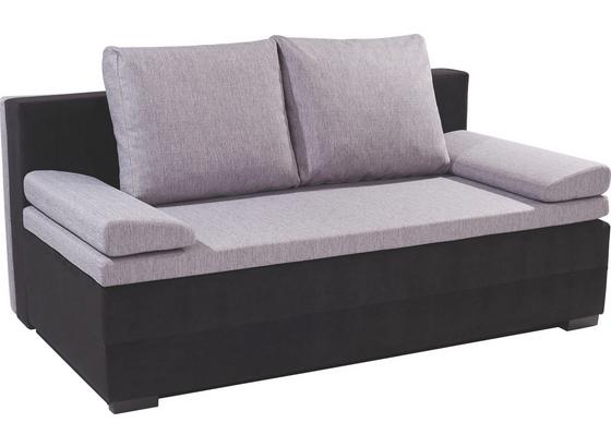 Schlafsofa Lilly 2 - Schwarz/Grau, MODERN, Textil (200/95/110cm) Schlafsofa Lilly 2 - Schwarz/Grau, MODERN, Textil (200/95/110cm)