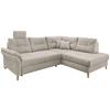 Ecksofa Brizzini, Beige S: 264x206 Cm - Beige/Naturfarben, MODERN, Textil (264/206cm) - Livetastic