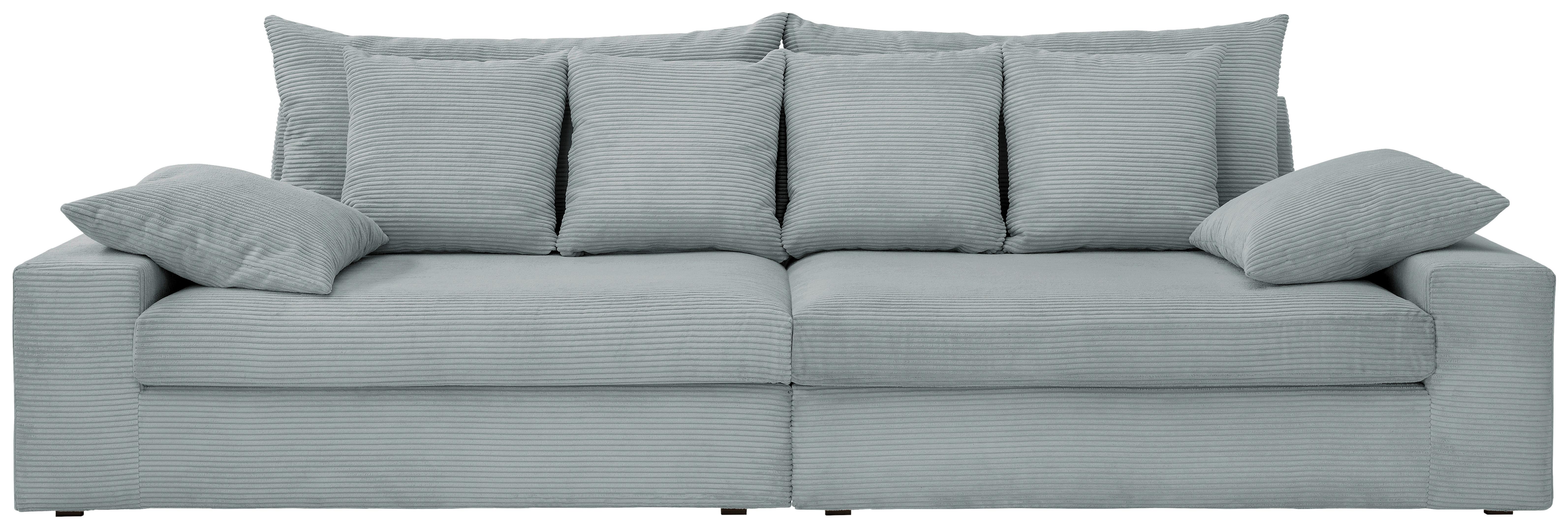 Viersitzer-Sofa Avellino Hellblau B: 308 cm