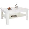 Dohányzóasztal Nizza 2 - fehér, Modern, faalapú anyag (100/45/60cm)