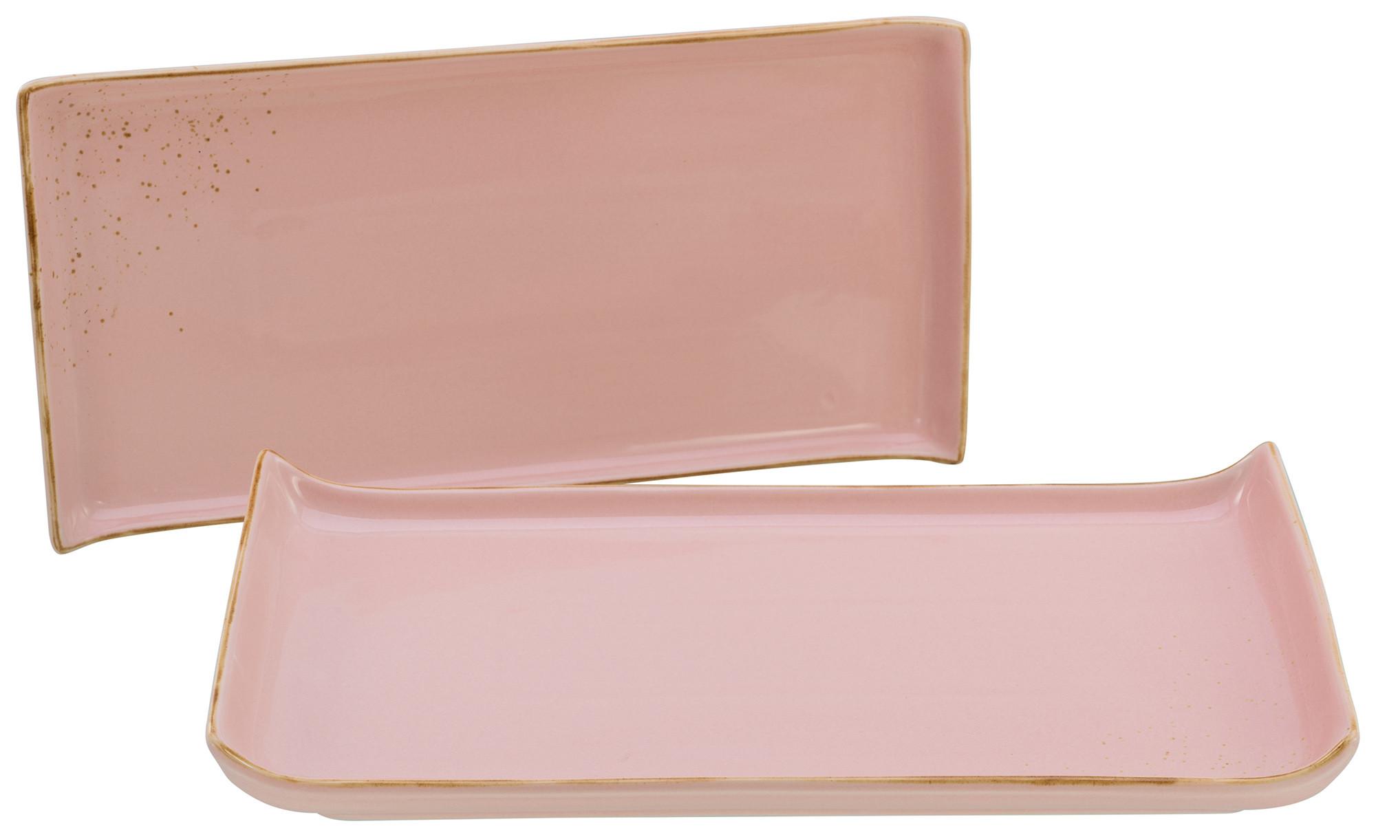 Servierplatte 33021 Nature Collection - Hellrosa, Trend, Keramik (16,5/33cm) - Creatable