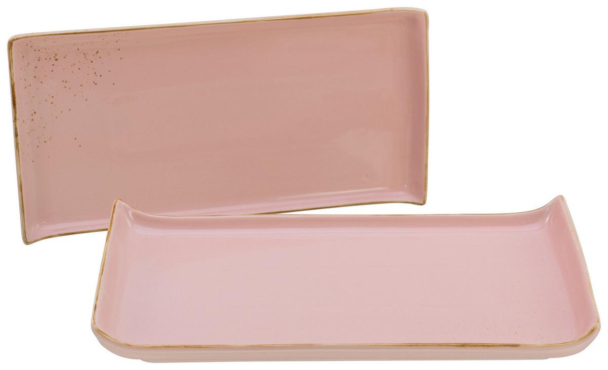 Servierplatte 33021 Nature Collection - Hellrosa, Trend, Keramik (16,5/33cm) - Creatable