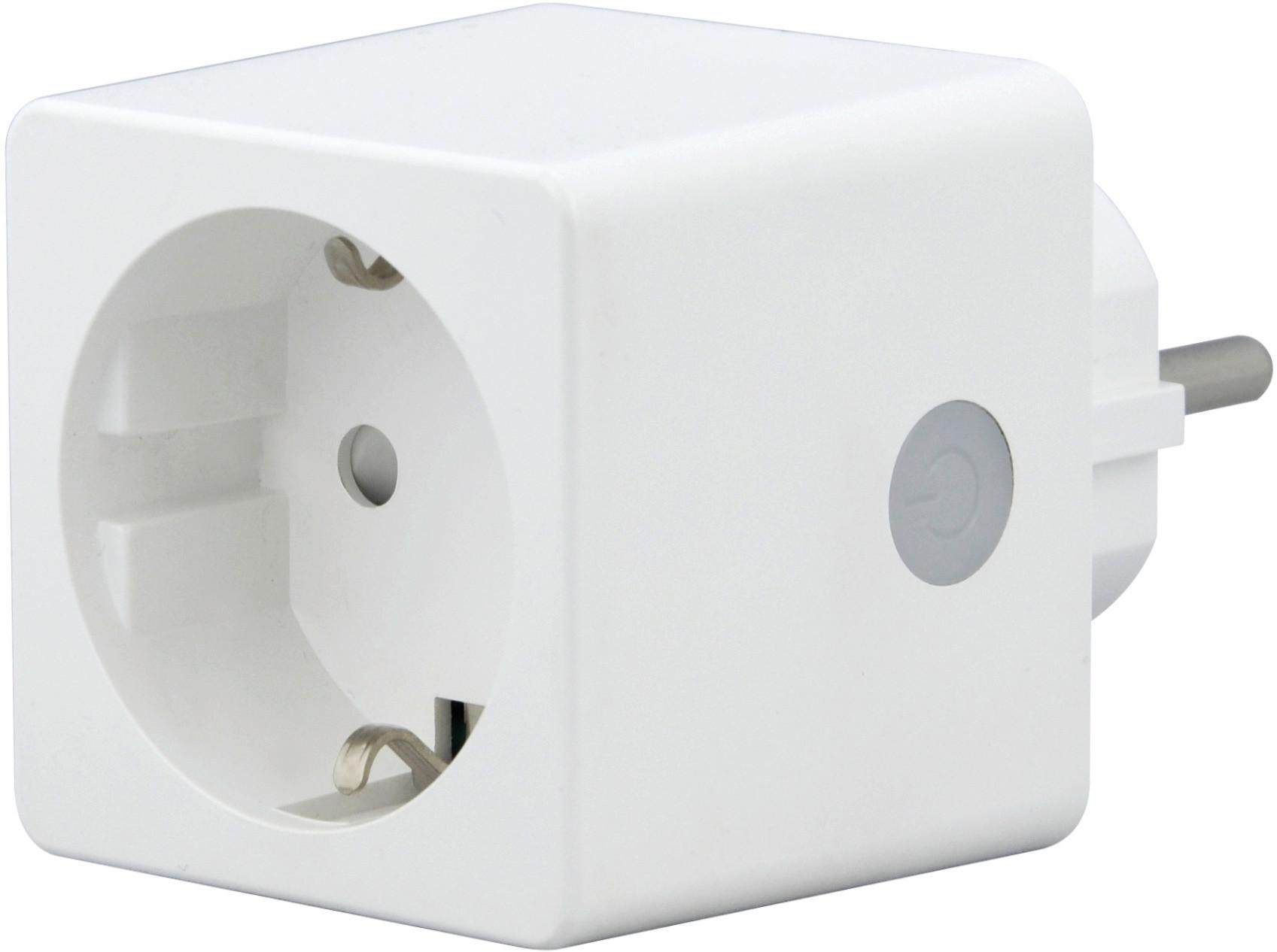 Adapterstecker 1711010010196 - Weiß, Basics, Kunststoff (5,2/5,2/4,9cm)