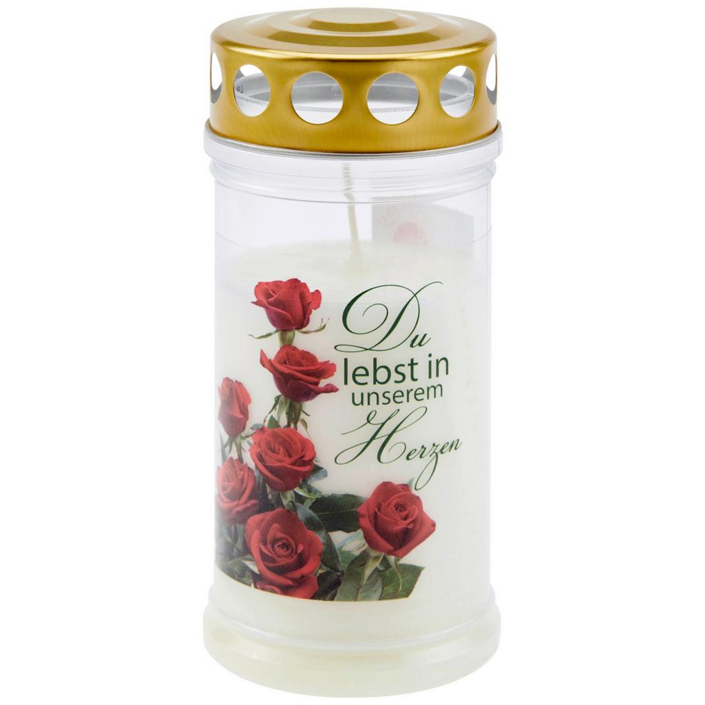 Grabkerze Multicolor DxH: 8,5/17 cm