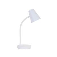 LED-Schreibtischleuchte Lura - Weiß, MODERN, Kunststoff/Metall (13/13/42cm) - Luca Bessoni