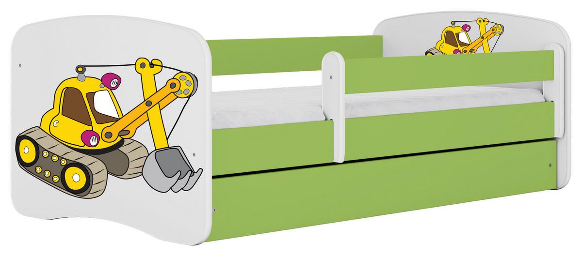 Kinder-/Juniorbett Babydreams Inkl. Matratze 80x160 - Birkefarben/Weiß, MODERN, Holz/Holzwerkstoff (80/160cm) - MID.YOU