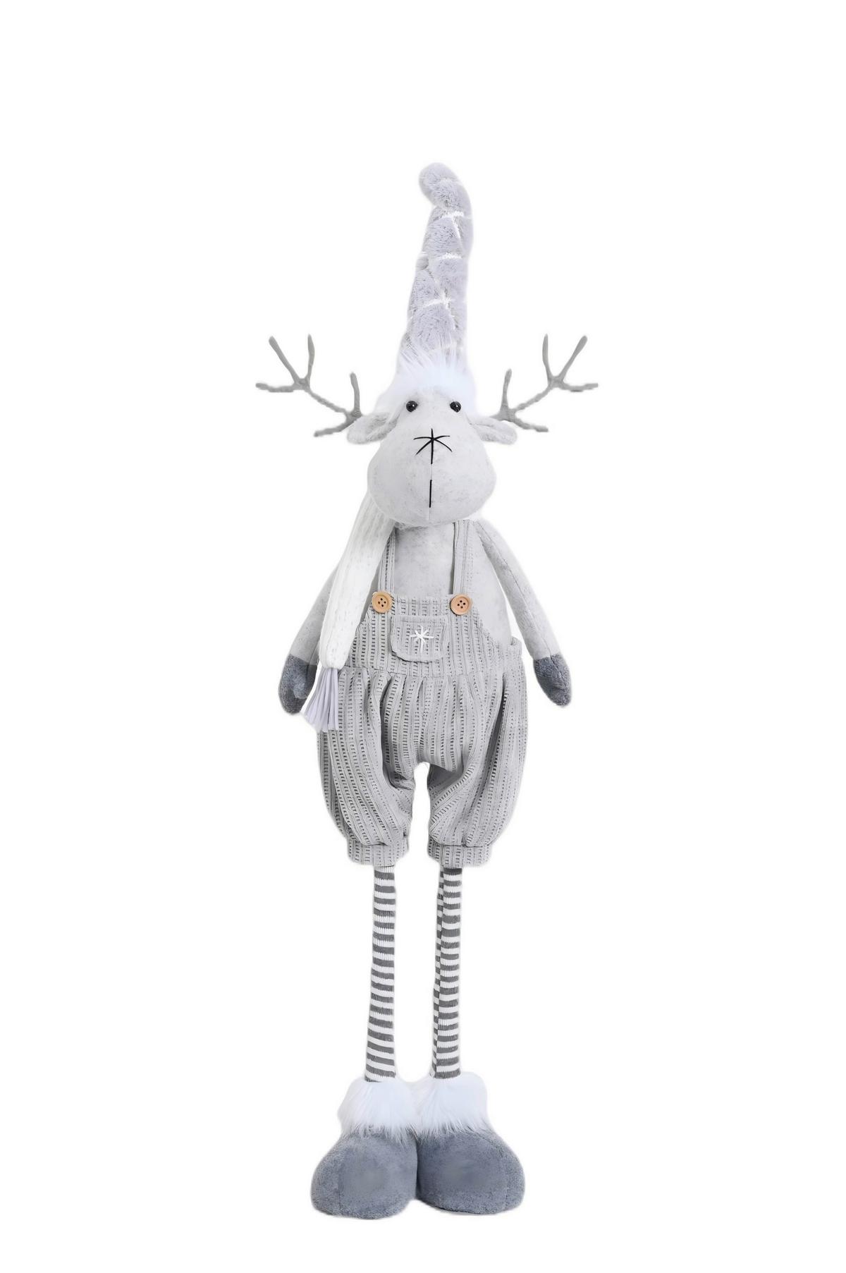 Skřítek výška: 90 cm - šedá/bílá, Konvenční, textil (24/14/90cm) - Mömax