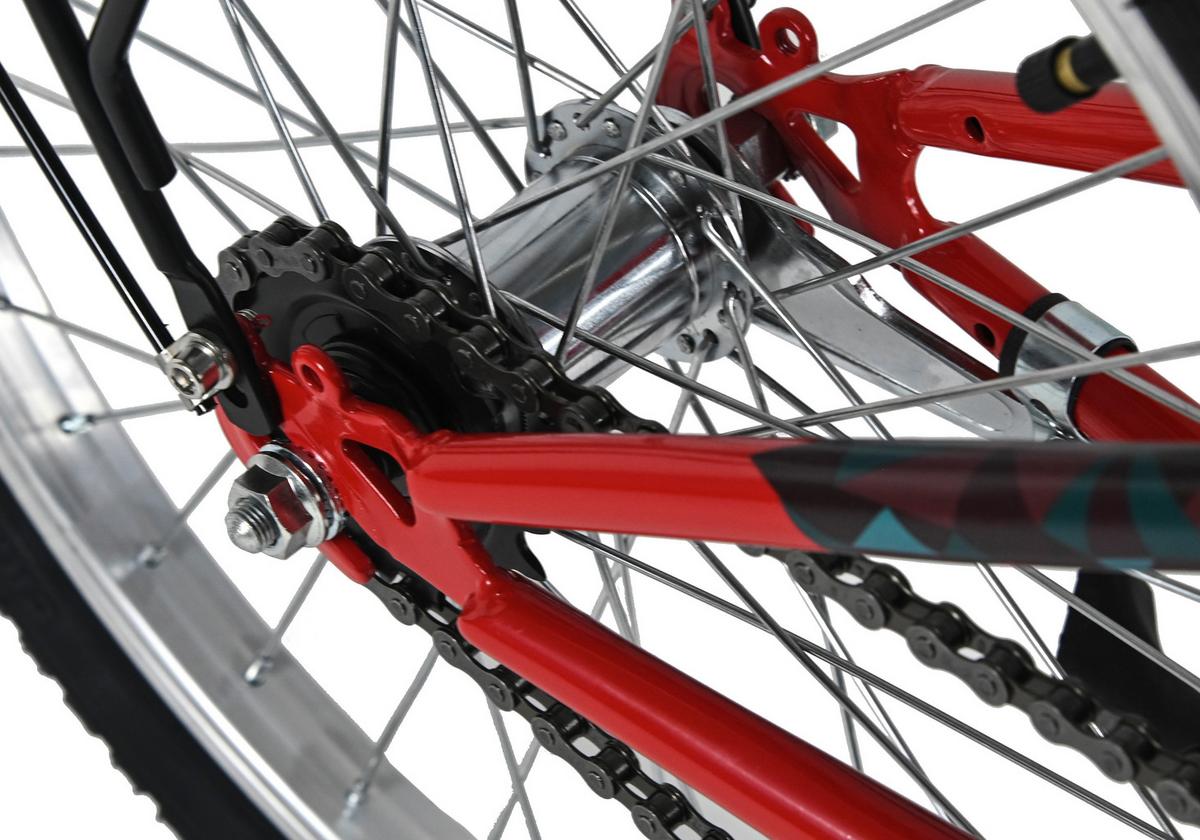 Dacapo Kinderfahrrad Bobby Rot - Rot, Basics, Metall (25/140/60cm)