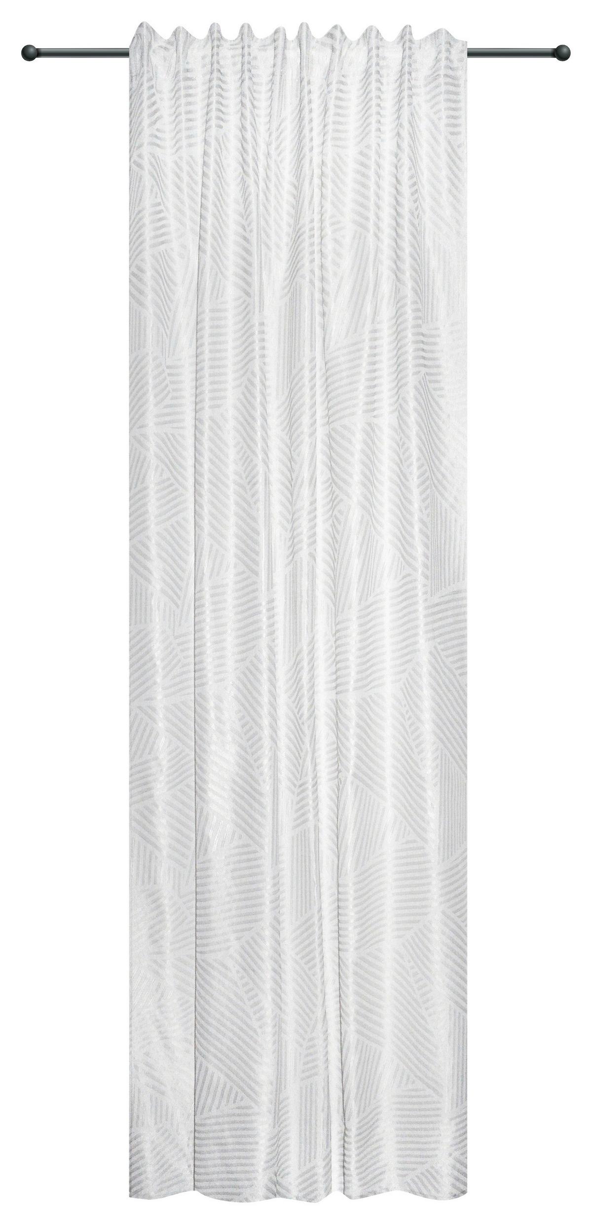 Készfüggöny Amalia Kb. 140/245cm - ezüstszínű, Modern, textil (140/245cm) - Luca Bessoni