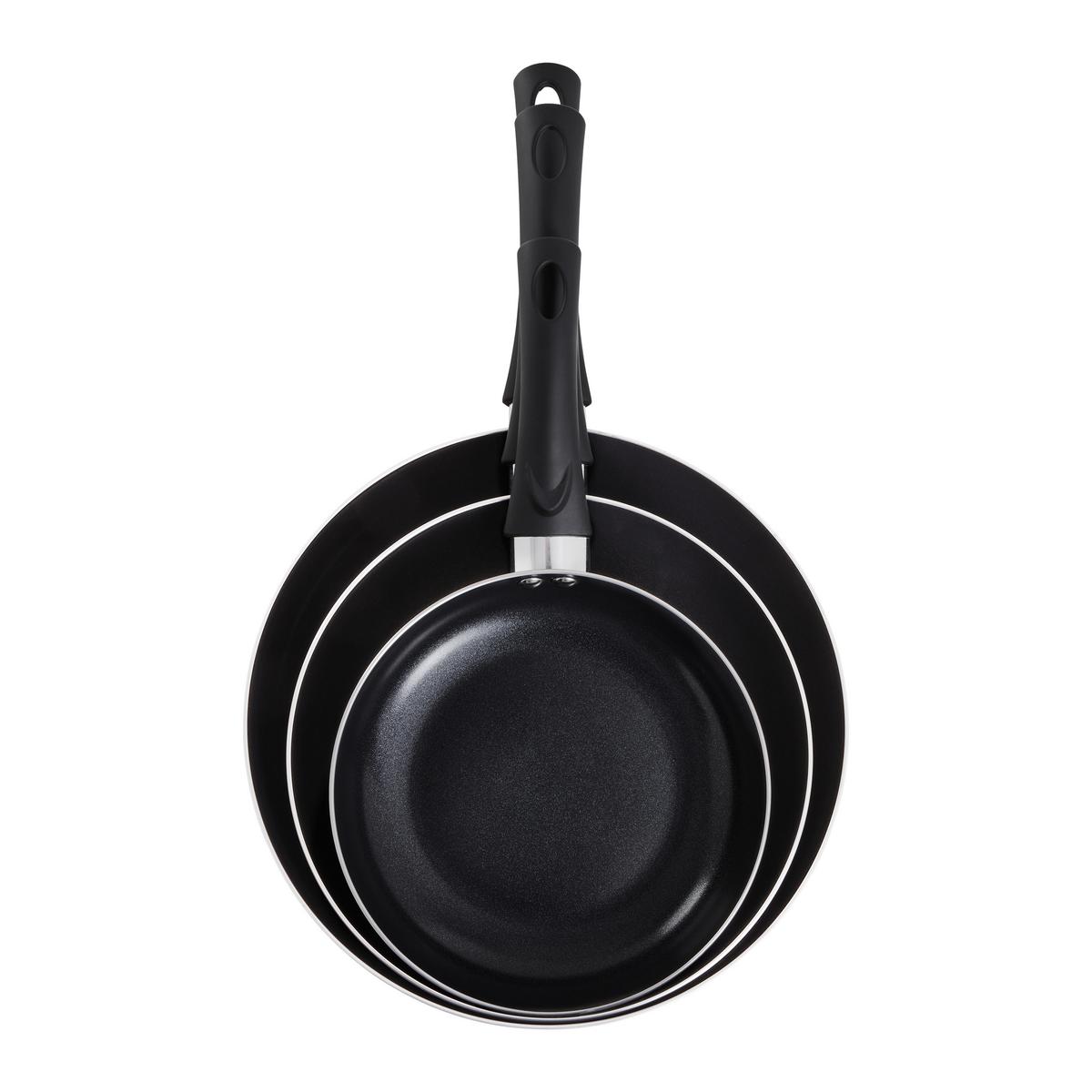 Sada pánví GOLDY - barvy zlata, Moderní, kov/plast - Mömax