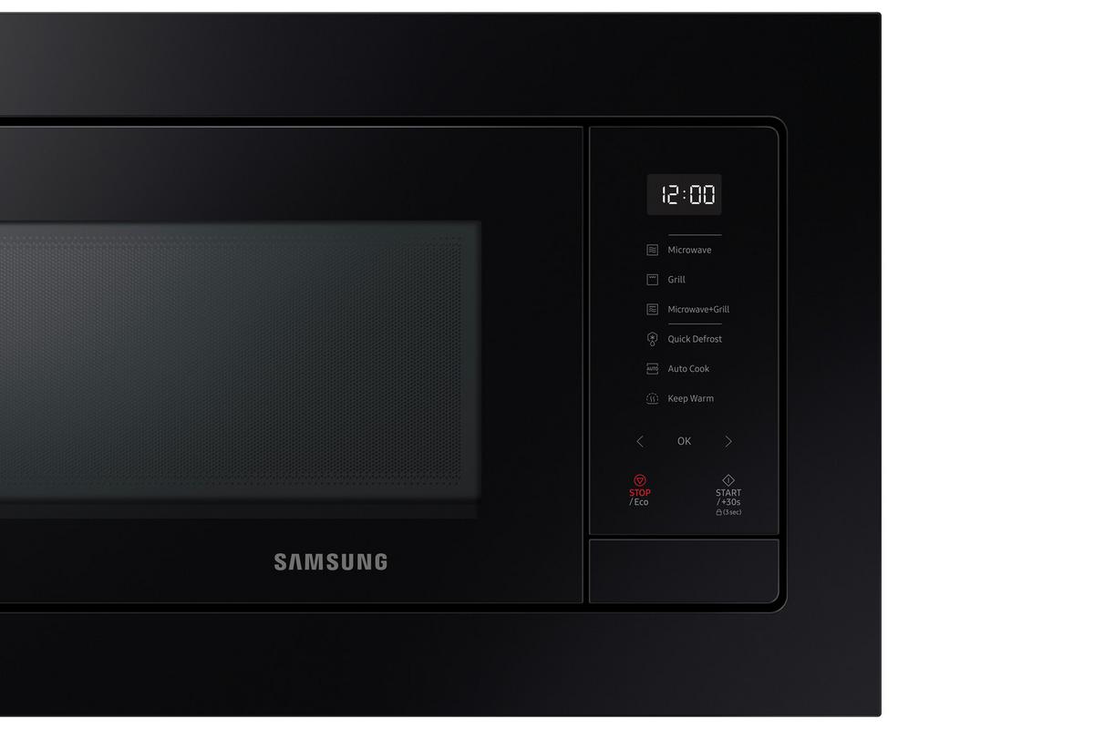 EINBAUMIKROWELLE MG23A7318CK/E1 - Schwarz, MODERN (48,9/27,5/39,2cm) - Samsung