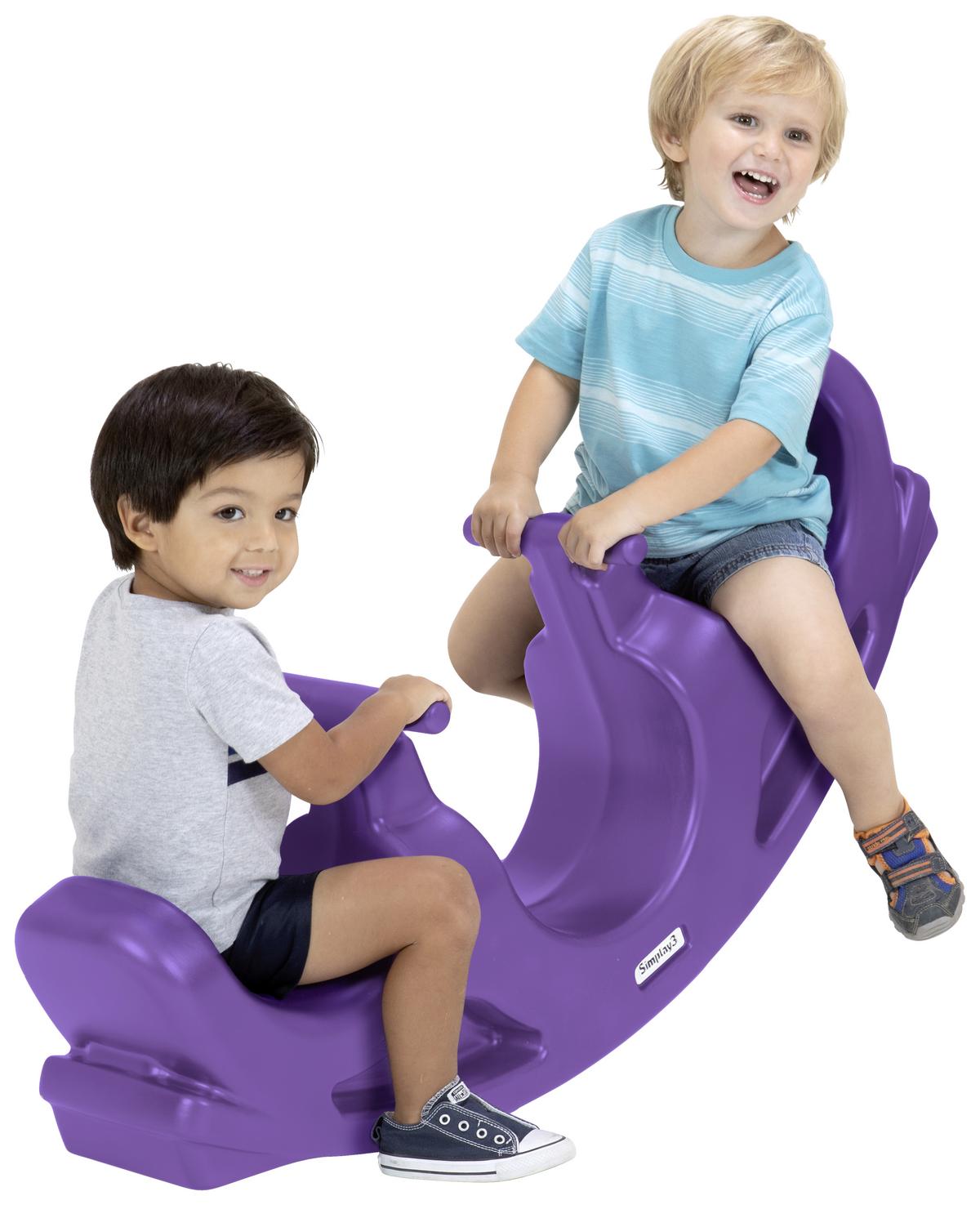 Wippe Simplay 3 Rock & Roll Violett Kunststoff Ab 1,5 J. - Violett, Basics, Kunststoff (104,1/23,5/40,6cm)