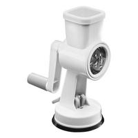 Nuss- und Gemüsemühle Aus Kunststoff Teresa L: ca. 19 cm - Weiß, KONVENTIONELL, Kunststoff/Metall (19/10/20cm) - Leifheit