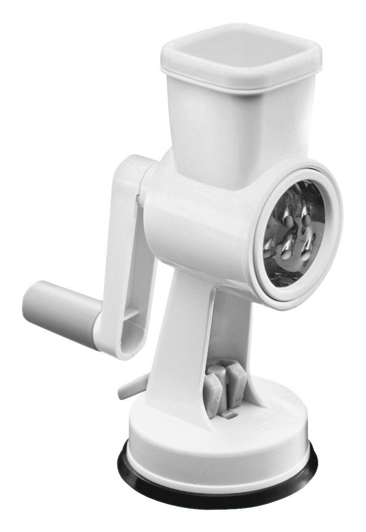 Nuss- und Gemüsemühle Aus Kunststoff Teresa L: ca. 19 cm - Weiß, KONVENTIONELL, Kunststoff/Metall (19/10/20cm) - Leifheit