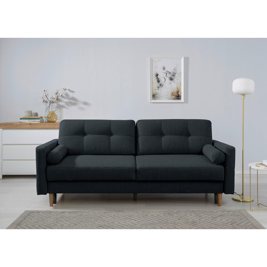 SCHLAFSOFA Noret, Dunkelblau B: 222 cm