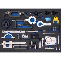 Motor-Einstellwerkzeug-Satz 4138 - Silberfarben/Schwarz, Basics, Metall (56,7/40,8/3,2cm)
