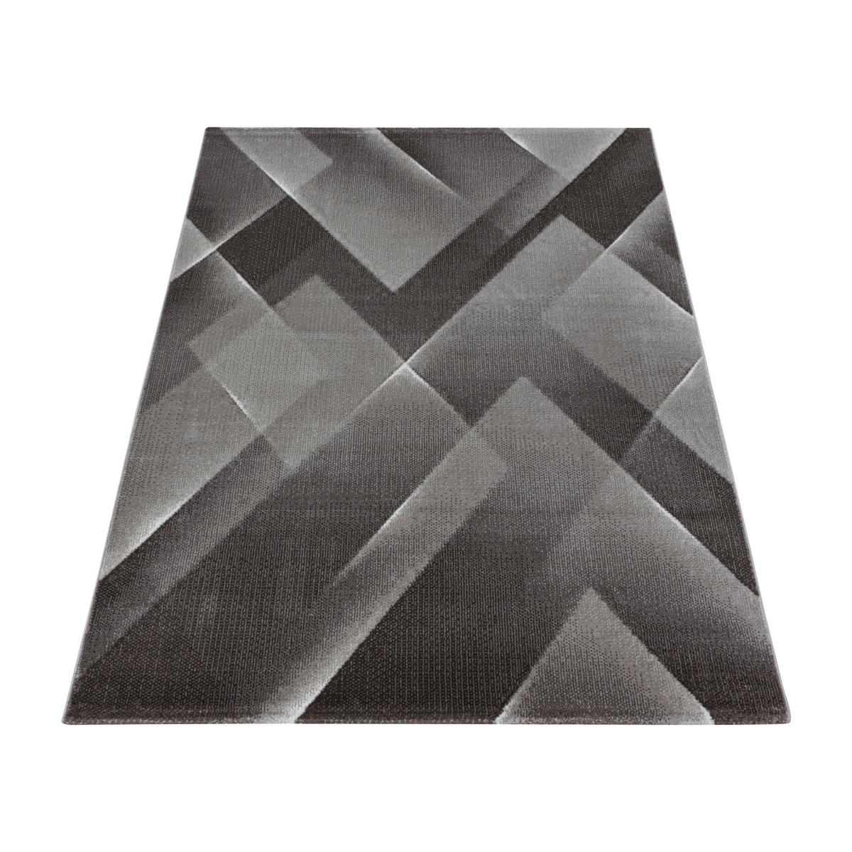 Webteppich Braun Costa 200x290 cm - Braun, Design, Textil (200/290cm)