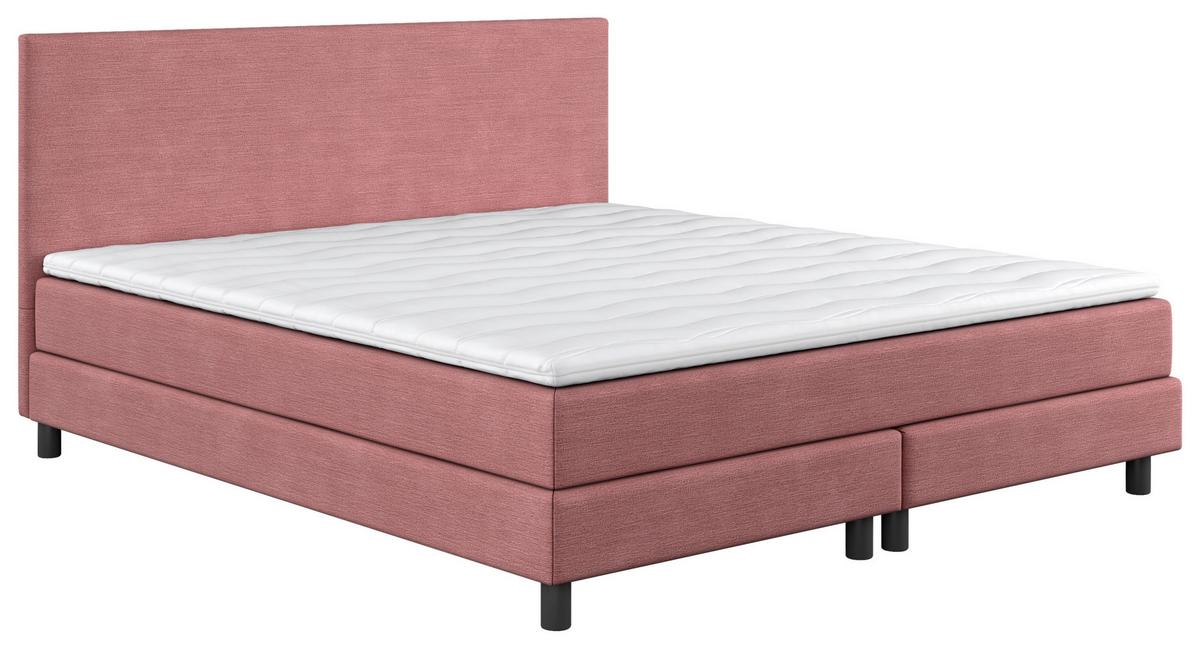 Box-ágy Andorra 180/200cm - rózsaszín, Modern, faalapú anyag/textil (180/200cm) - MID.YOU