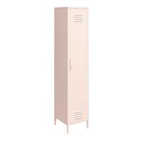Garderobenschrank Mission District Rosa B: 38 cm - Rosa, Design, Metall (38/185/40cm) - MID.YOU