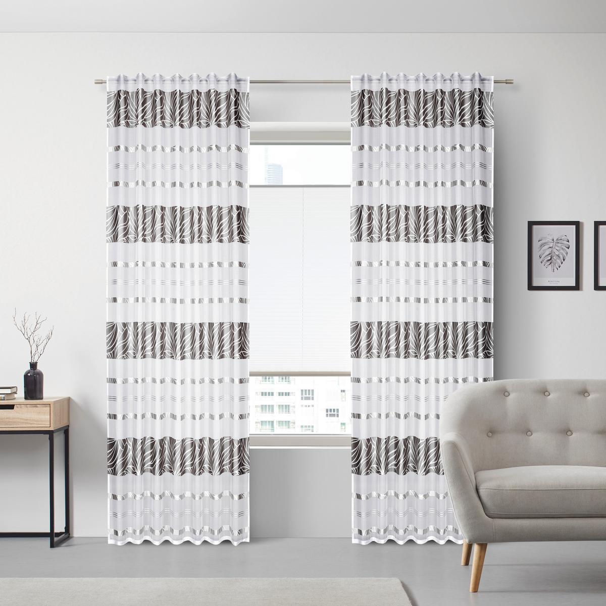 HOTOVÝ ZÁVĚS Anita - šedá, Konvenční (140/245cm) - Modern Living