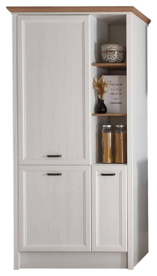 Szekrény Beépíthető Gépekhez Jasmin - mandulafenyő/Artisan tölgy, Modern, faalapú anyag (104/216/61cm)
