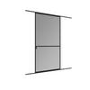 Fliegengitter Tür 120x240 Cm Anthrazit Ohne Bohren - Anthrazit, Basics, Metall (120/240cm)