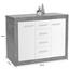 Komoda Sideboard Iguan - biela/tmavosivá, Moderný, kompozitné drevo (120,2/85,1/34,8cm) Komoda Sideboard Iguan - biela/tmavosivá, Moderný, kompozitné drevo (120,2/85,1/34,8cm)
