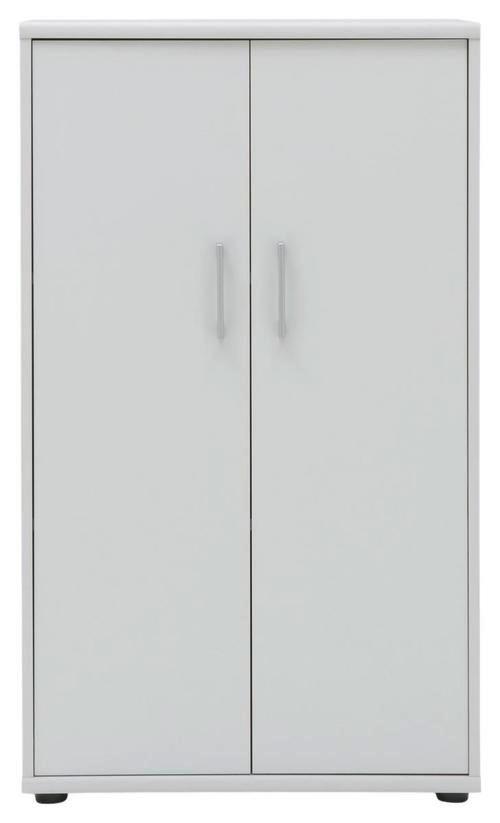 Aktenschrank Serie Weiß B: 65,1 cm - Weiß, Basics, Holzwerkstoff (65,1/110,9/34,5cm) - MID.YOU