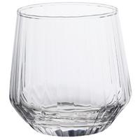 Trinkglas klar Polli 4er-Set, je ca. 370 ml - Transparent, Basics, Glas (7/9cm) - Luca Bessoni