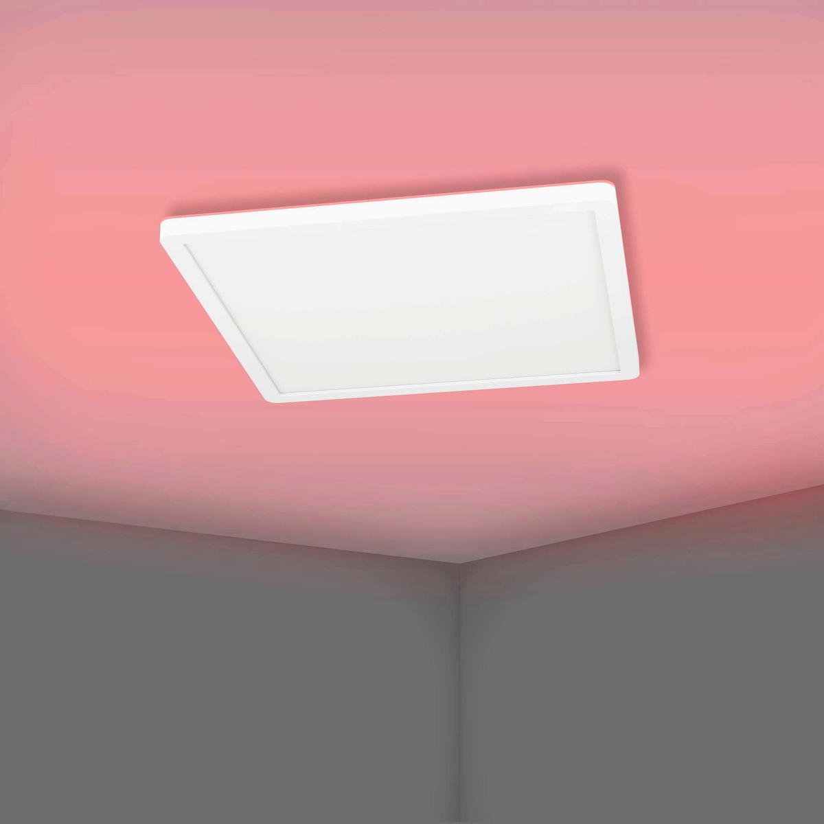 Led-paneel Rovito-z L: 29,5 Cm Mit Farbwechsler - Basics (29,5/29,5/2,5cm) - Eglo