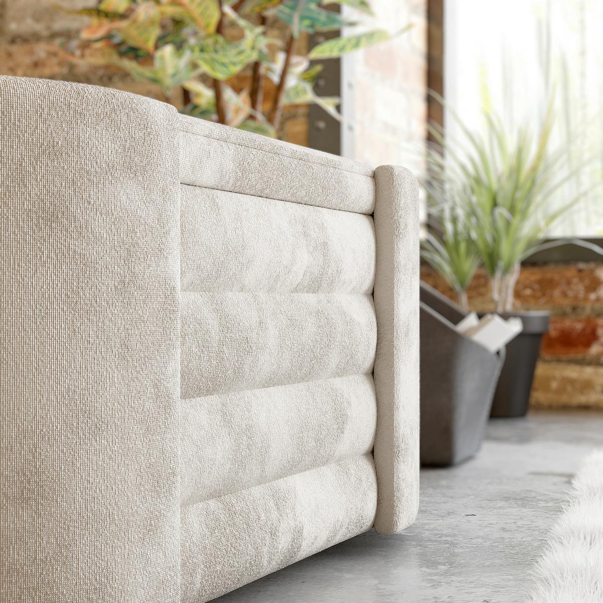 Truhenbank Rosita Creme B: 105 Cm - Creme, Design, Textil (105/42/42cm) - Livetastic
