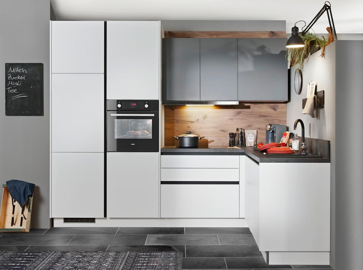 Sarokkonyha Win 281/187cm - Basics, faalapú anyag (281/187cm) - Express