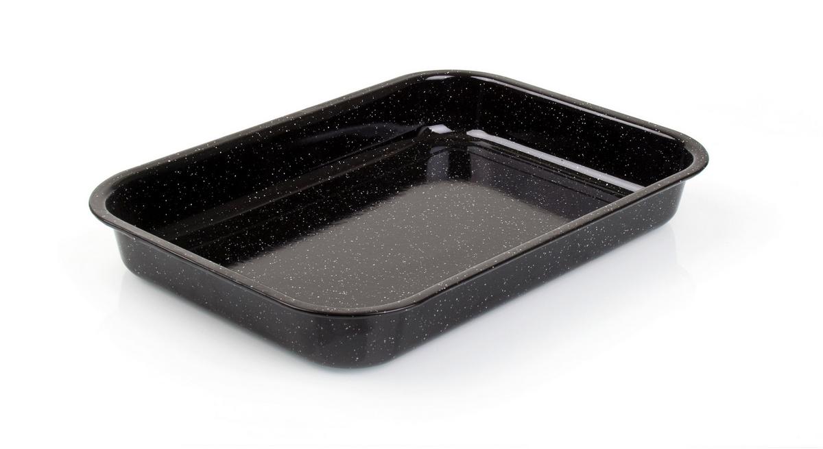 Pekáč smaltovaný 42/29,5/5,5cm - Konventionell, kov (42/29,5/5,5cm)