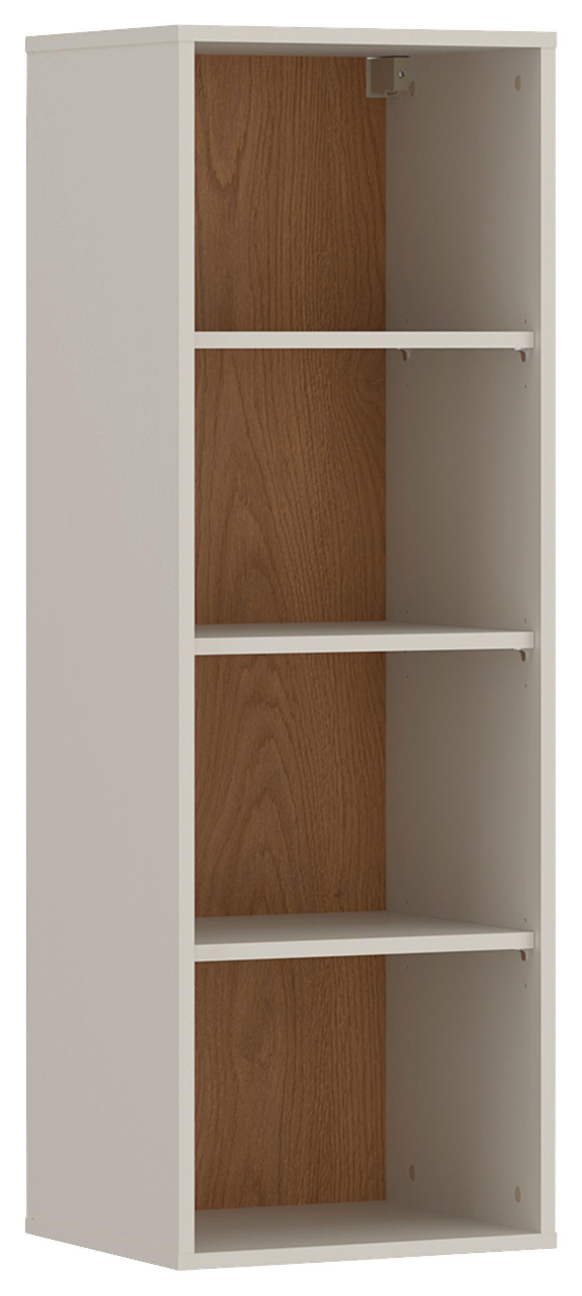 regál FANO dekor kašmir/dub - kašmírová/farba duba, Modern, kompozitné drevo (40/120/40cm) - Modern Living