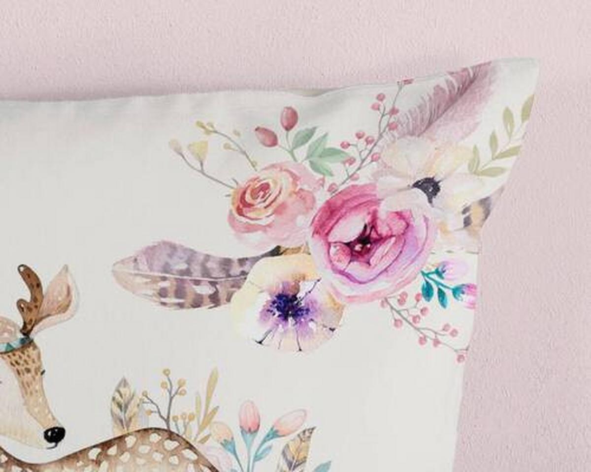 Jugendbettwäsche Meandra Multicolor 135x200 cm - Multicolor, Natur, Textil (135/200cm)
