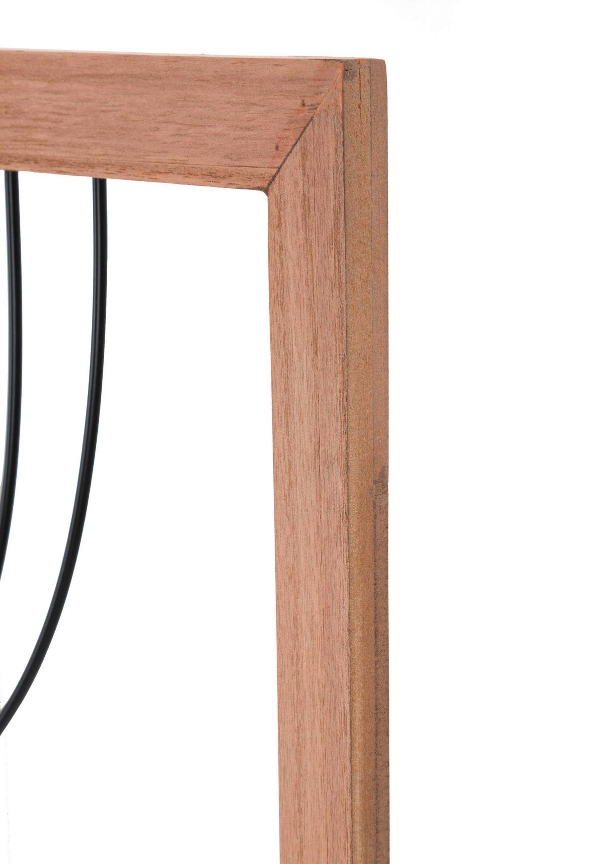 Wanddeko Astroy A Naturfarben, Schwarz B: 60 cm - Schwarz/Naturfarben, Basics, Holzwerkstoff (60/80/2cm)