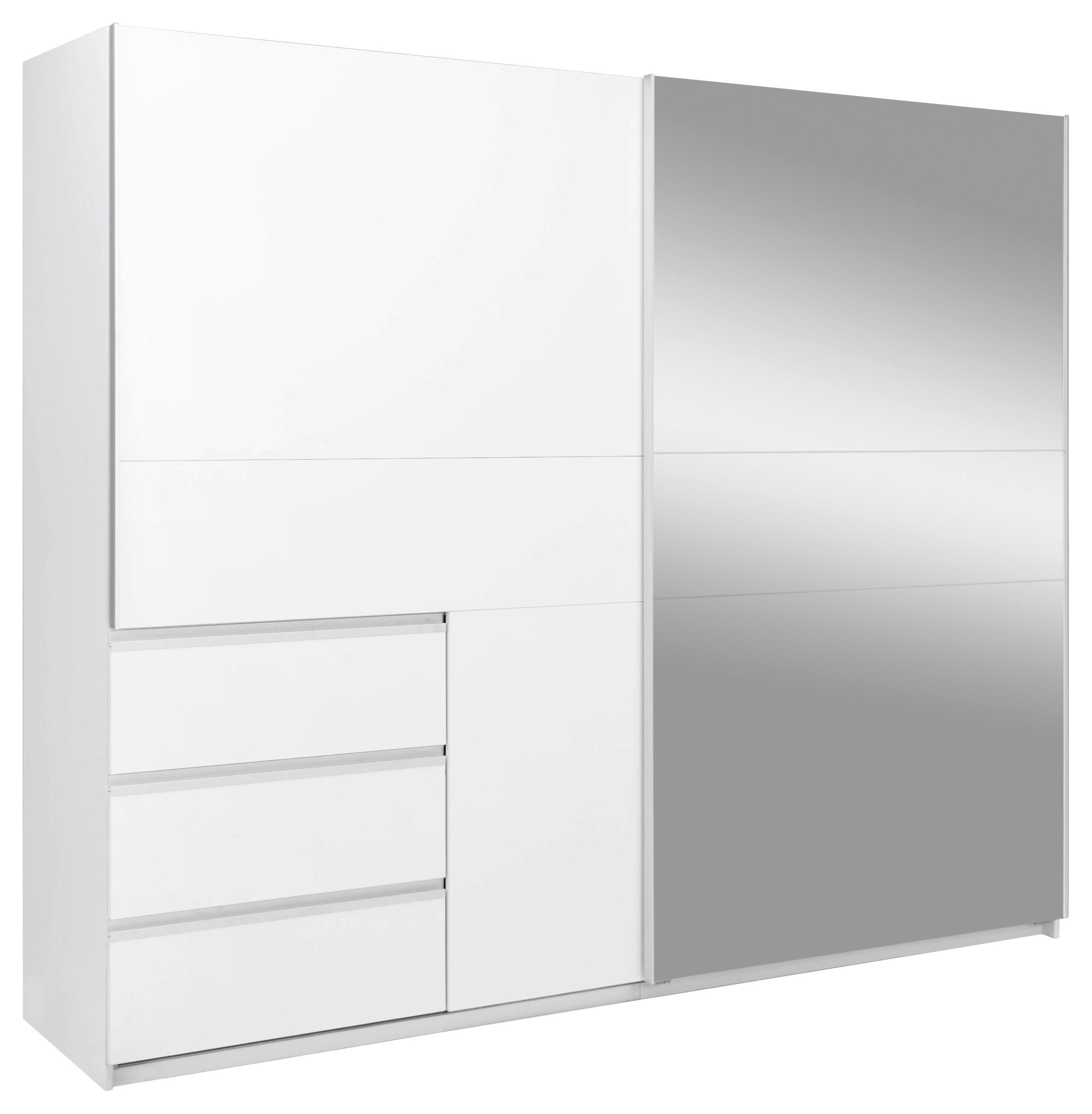 SCHIEBETÜRENSCHRANK Wilma Weiß B: 250cm
