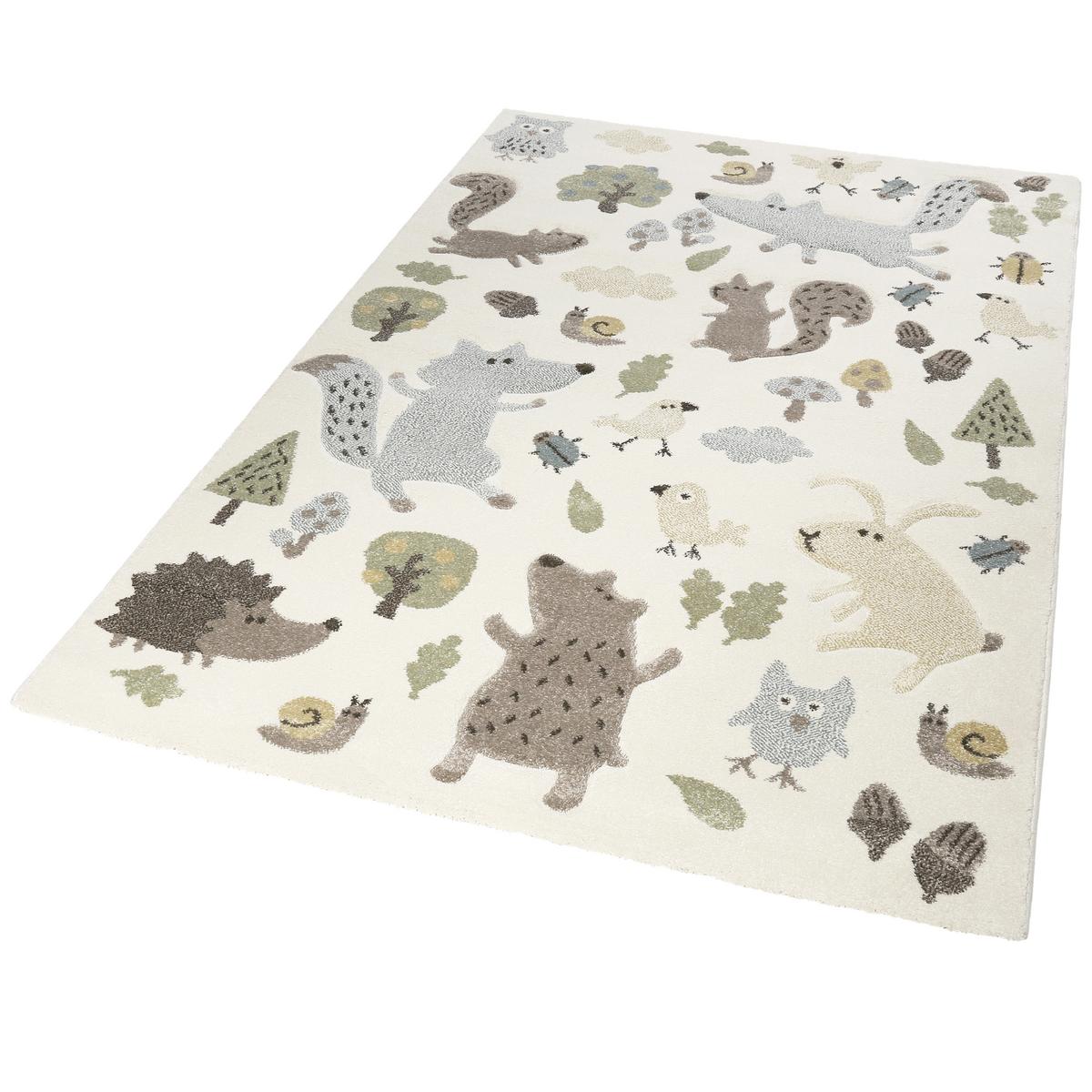 Kinderteppich Sigikid Forest - Multicolor, Trend, Textil (133/200cm) - Sigikid