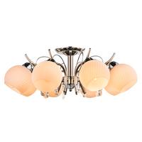 Deckenleuchte 54711-8 - Chromfarben/Opal, Basics, Glas/Metall (63/24cm) - Globo