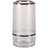 Weinkühler Lars - Transparent/Silberfarben, Basics, Kunststoff (11,5/23cm) - James Wood
