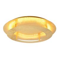 LED-Deckenleuchte 98-66213 Merle - Goldfarben, Design, Metall (40/40/8cm)