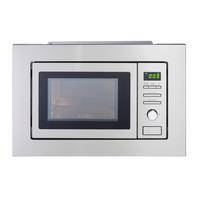 Einbaumikrowelle MW820-Ebm - Edelstahlfarben, Trend, Glas/Metall (59,5/38,2/34,4cm) - PKM