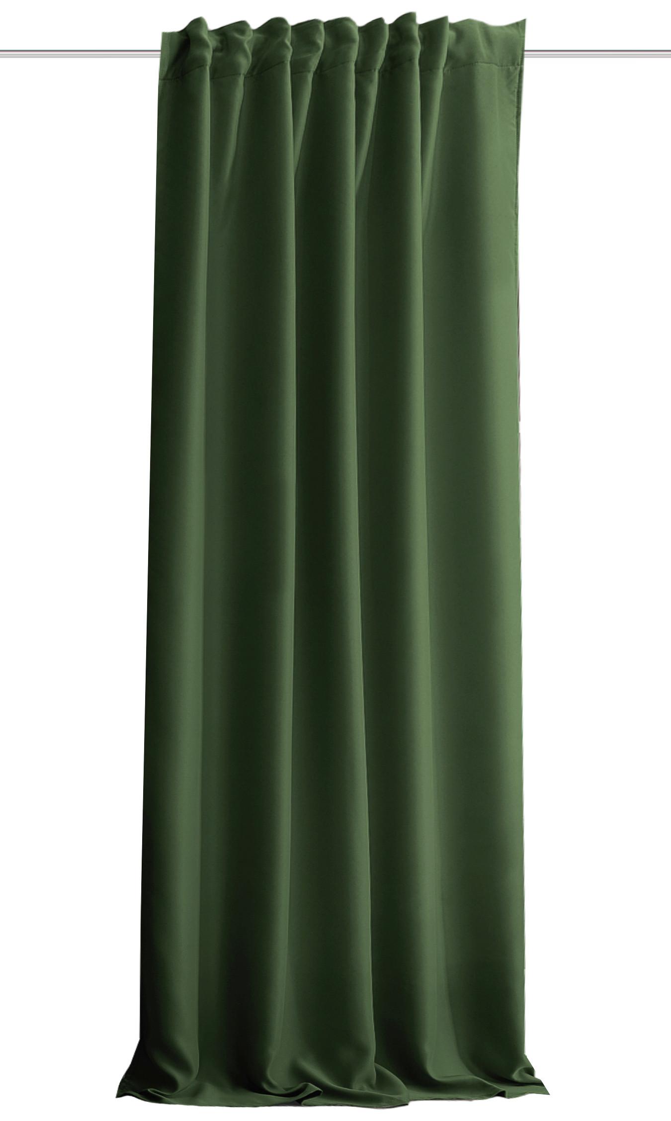 Lärmschutzvorhang Olivgrün B: 135 Cm