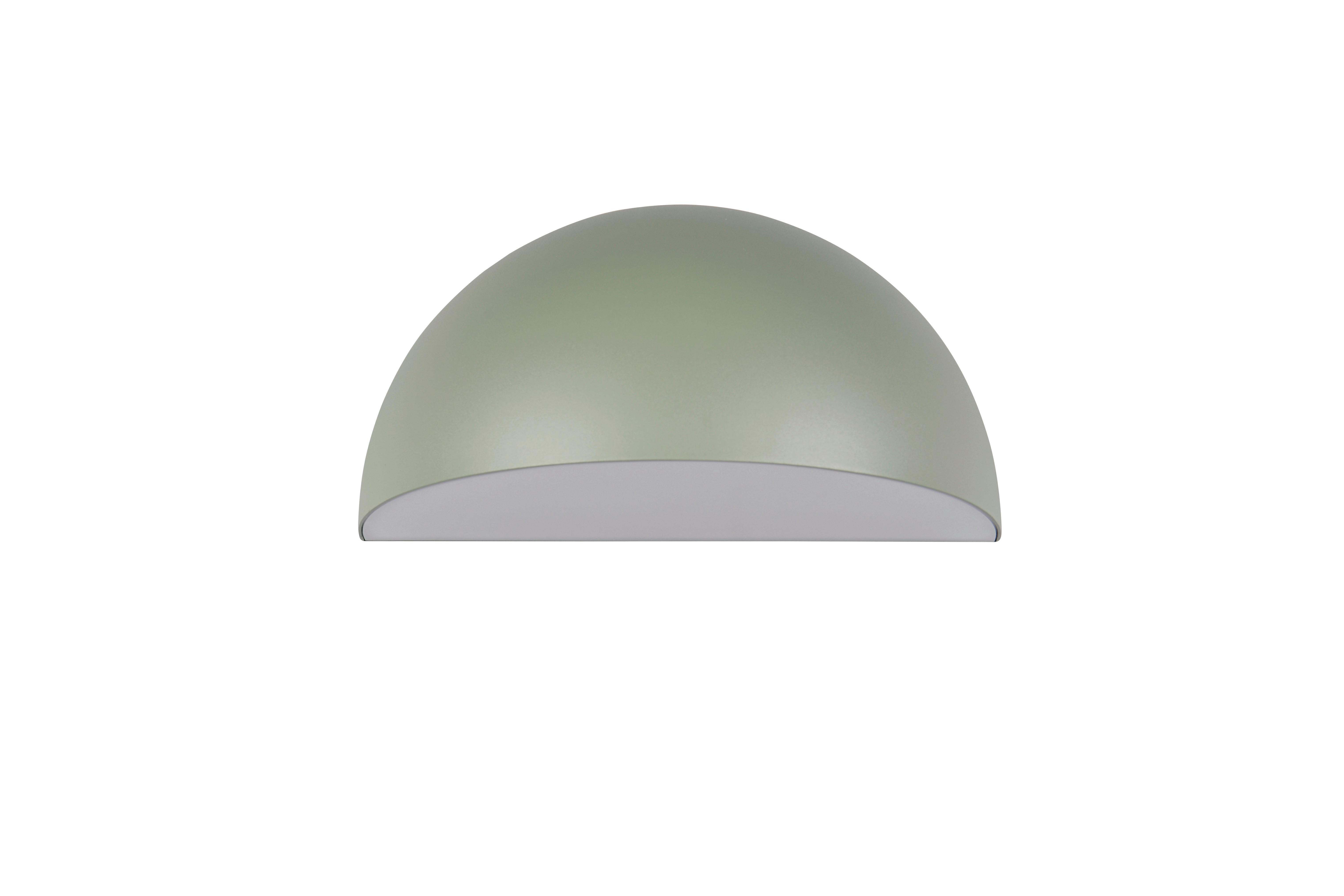 Außenwandleuchte 262460115 maas - Weiß/Grün, KONVENTIONELL, Kunststoff/Metall (14/27/15,5cm) - Trio Leuchten