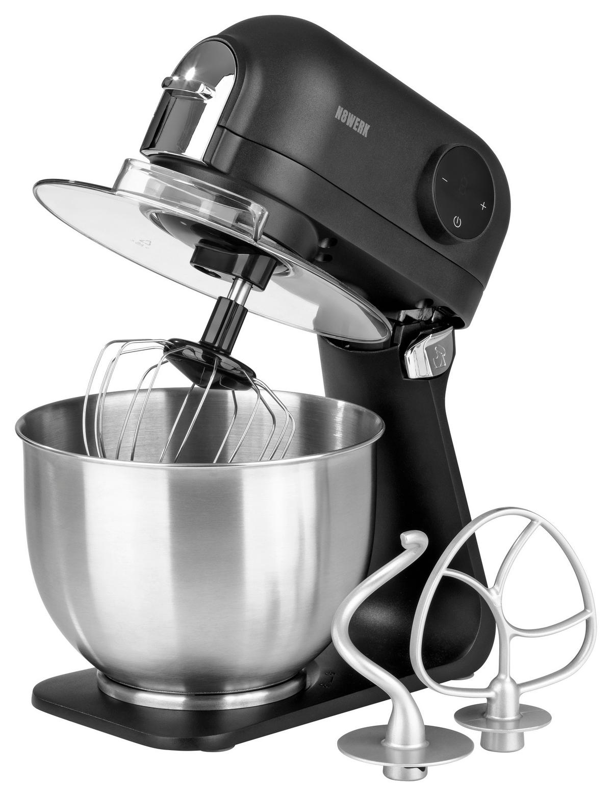 Küchenmaschine 09566 - Edelstahlfarben/Schwarz, Basics, Kunststoff/Metall (37/26,5/41cm)