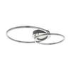 Deckenleuchte 75555 Palmaves Ø 45 cm - Weiß/Nickelfarben, Basics, Kunststoff/Metall (45/30/12cm) - Eglo