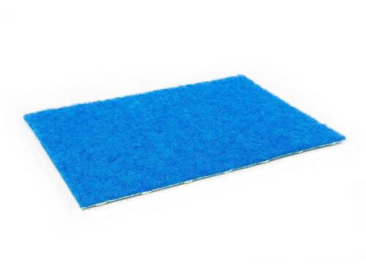 Rasenteppich Tennesse Blau - Blau, Basics, Textil (133/1650cm)