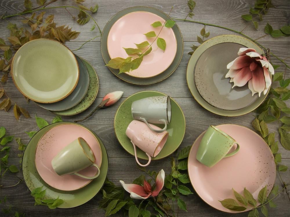 Kaffeebecherset 21971 Nature Collection - Hellrosa, Trend, Keramik (300ml) - Creatable